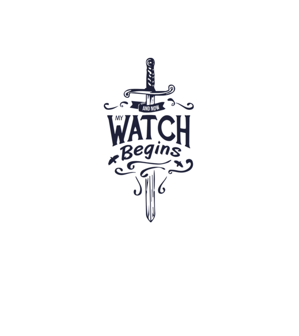 And now my watch begins model gri pe tricou