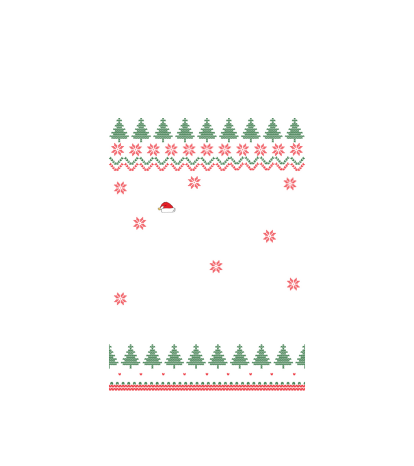 Merry Fishmas model alb pe tricou