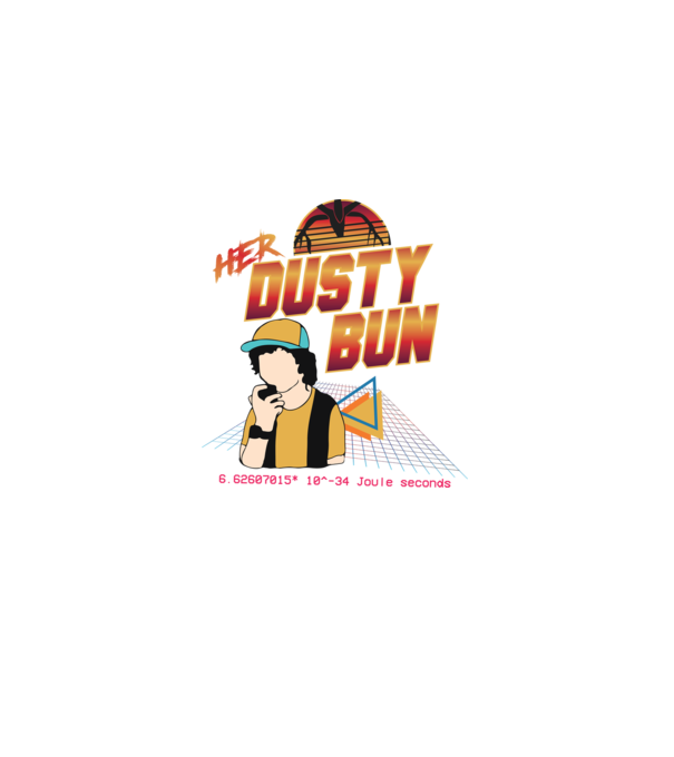 Stranger couple 80s retro Dustin model negru pe tricou