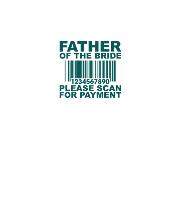 Father of the bride model gri pe tricou