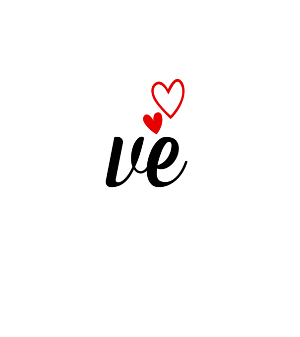Cuplu LOVE model alb pe tricou