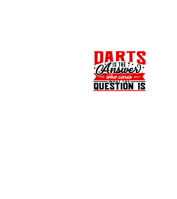 Sport is the answer DARTS model galben neon pe tricou