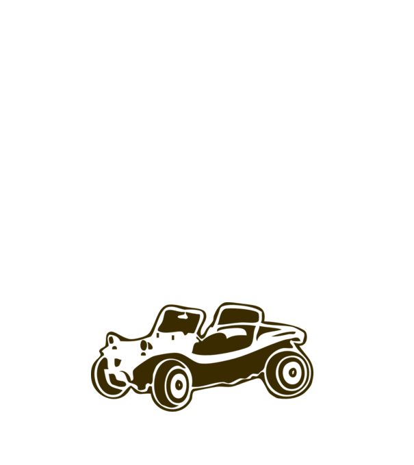Buggy model negru pe tricou