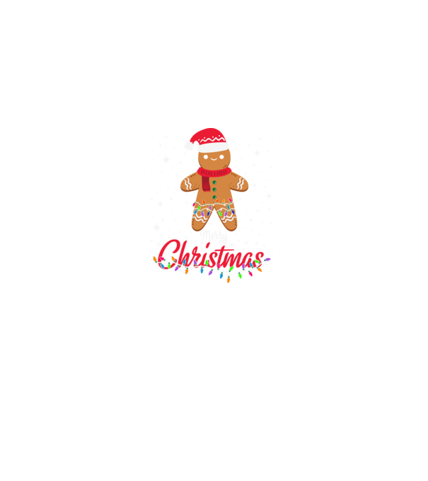 Merry christmas cookie model negru pe tricou