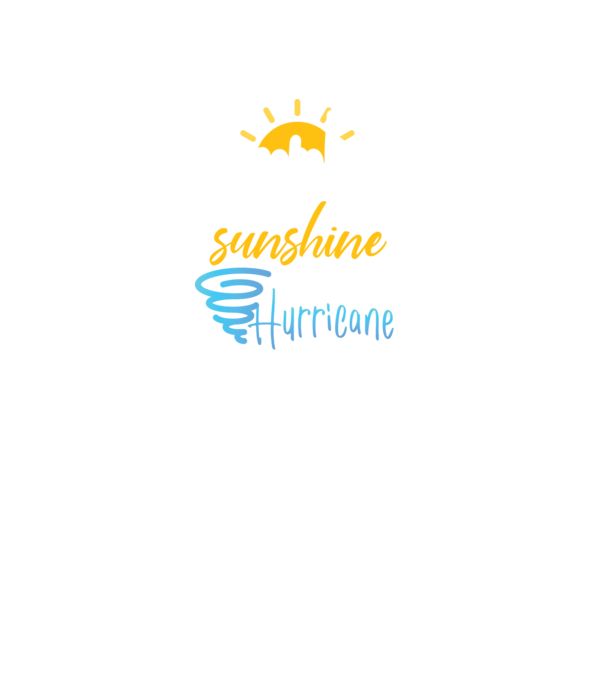 December Girls are Sunshine mixed with a little Hurricane model negru pe tricou