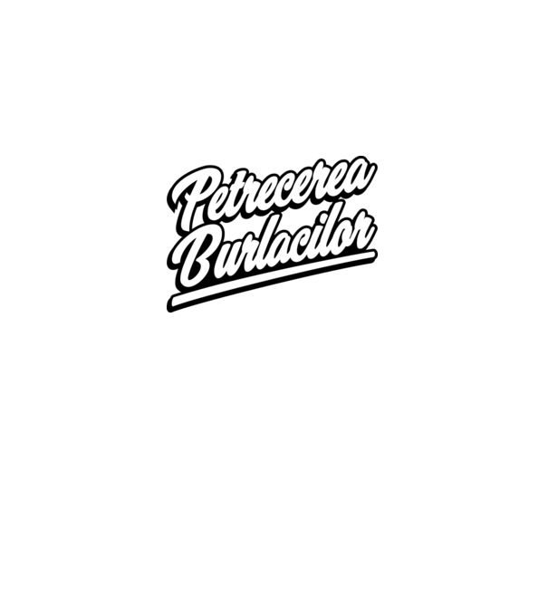 petrecerea burlacilor model gri închis pe tricou