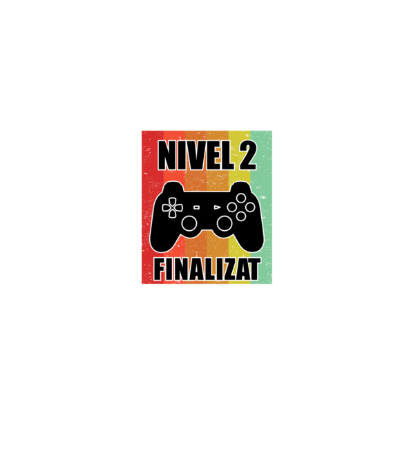 Nivel 2 finalizat model negru pe tricou