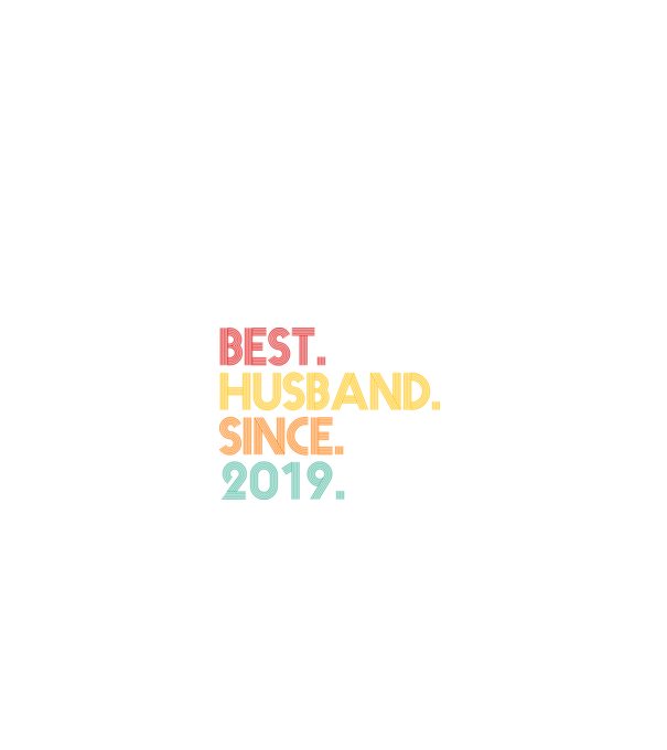 best husband since 2019 retro model albastru jeanși pe tricou