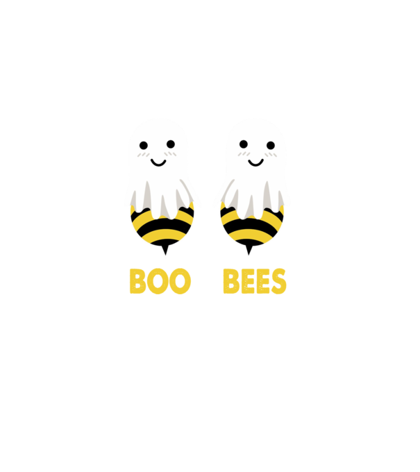 Boo bees model negru pe tricou