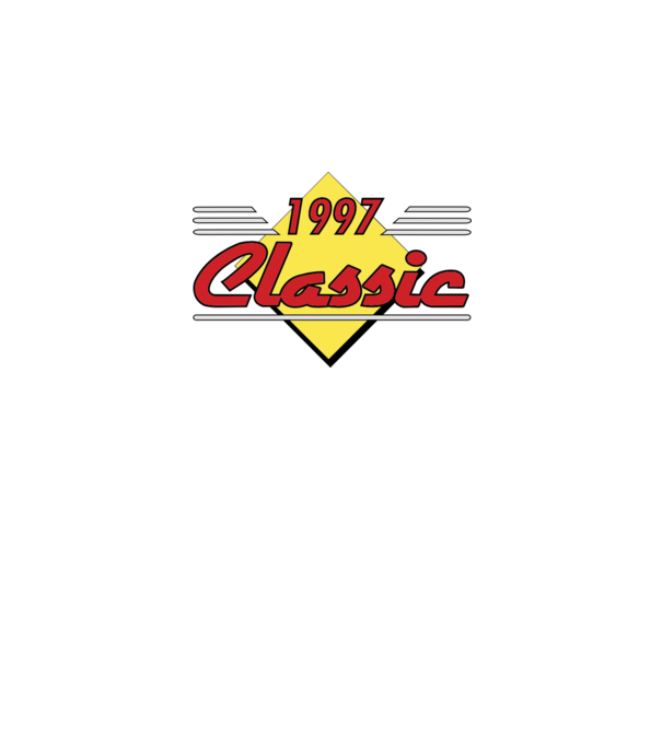 Classic - 1997 model galben neon pe tricou