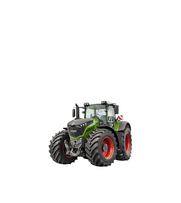 TRACTOR model alb pe tricou