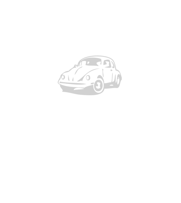 vw beetle model gri pe tricou