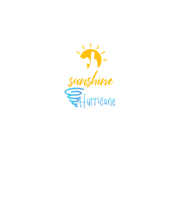 March Girls are Sunshine mixed with a little Hurricane model negru pe tricou