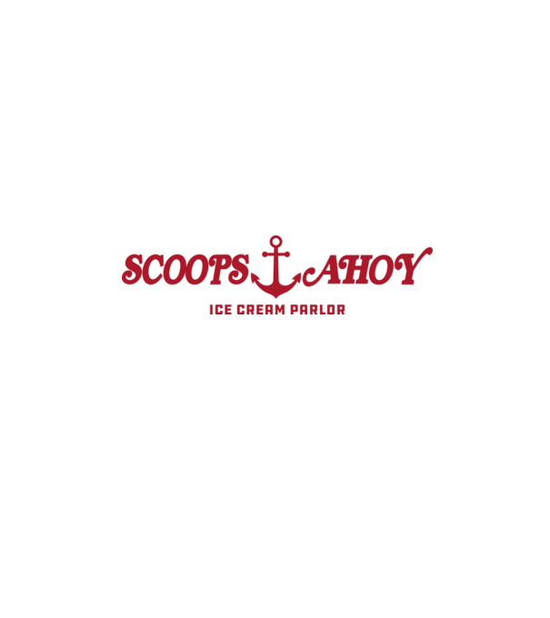 scoops and ahoy stranger things model turcoaz pe tricou