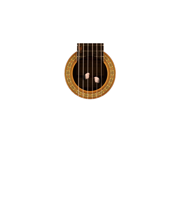Guitar prison model negru pe tricou
