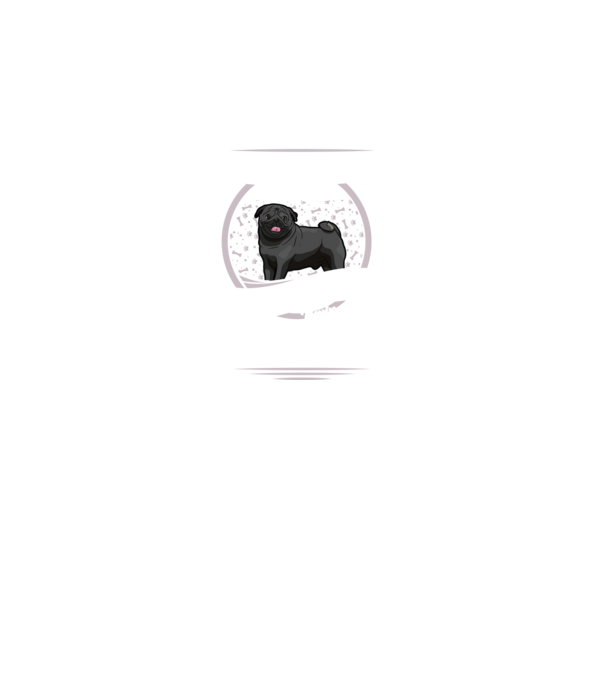 Toți sunt egali, dar numai cei mai buni devin stăpâni de mops lght model negru pe tricou