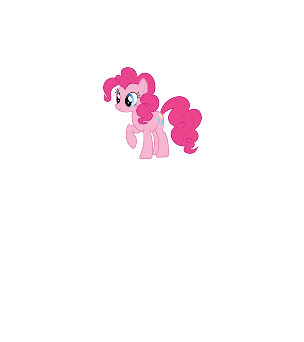 Pinkie Pie model nisipiu pe tricou