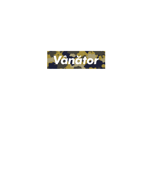 vânător model roșu pe tricou
