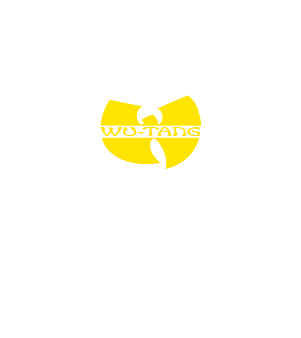 wu tang logo model negru pe tricou