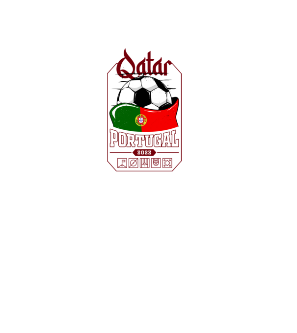 Qatar teams Portugal model negru pe tricou