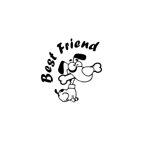 Best Friends model gri pe tricou