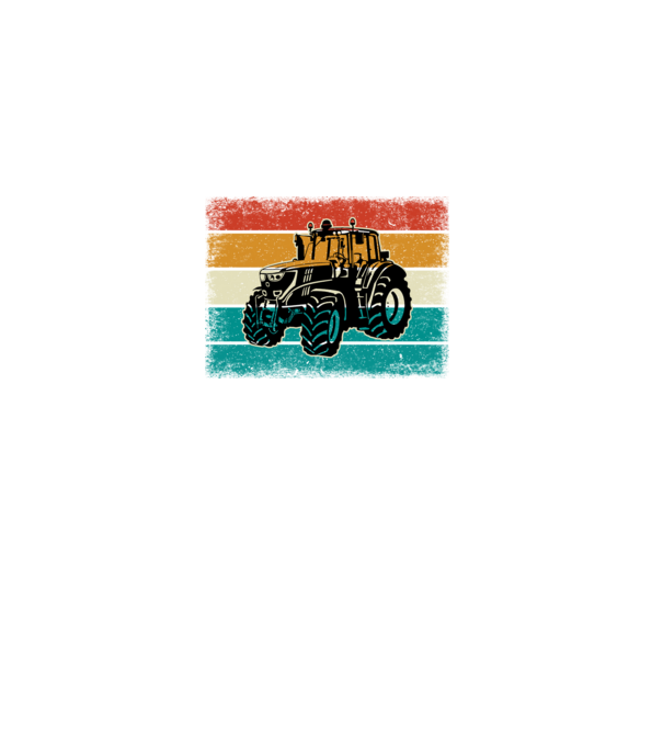 TRACTOR model negru pe tricou