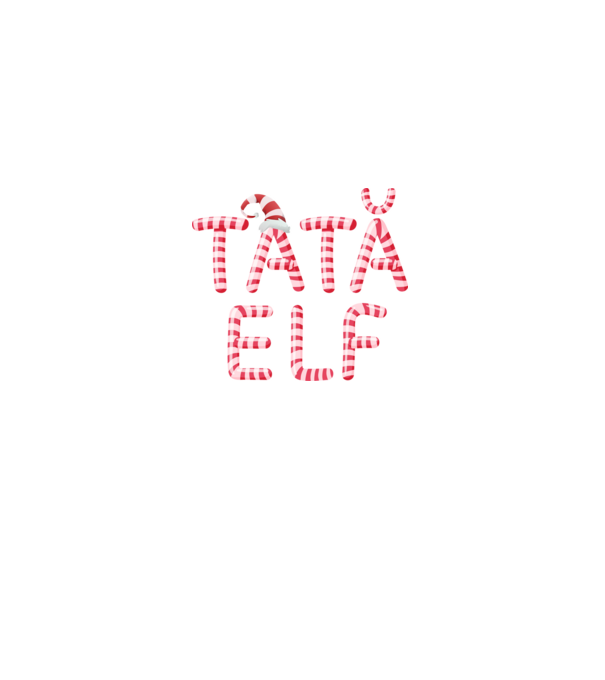 tată elf model negru pe tricou