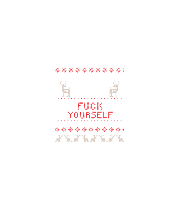 Merry go f-ck yourself model negru pe tricou