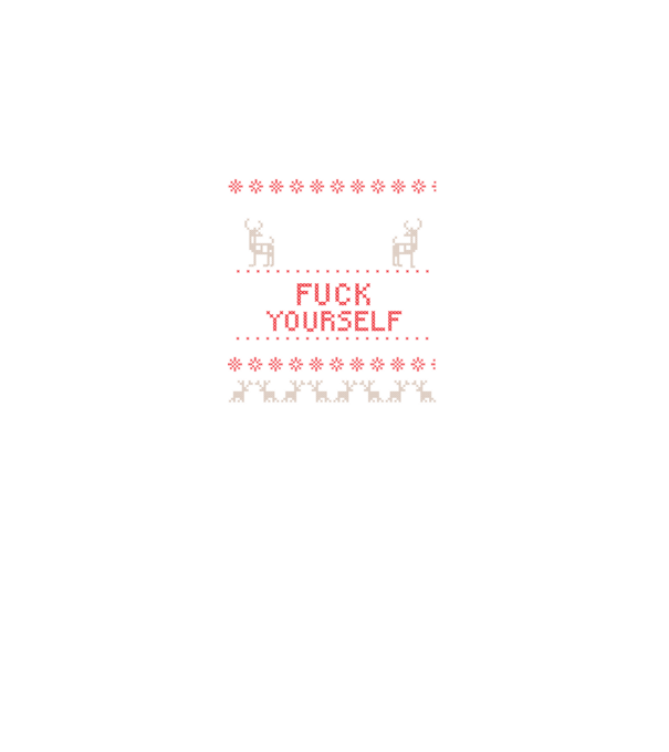 Merry go f-ck yourself model negru pe tricou