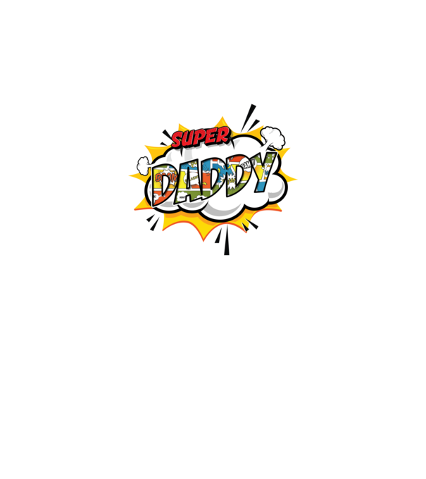 Comic Daddy model bordo pe tricou