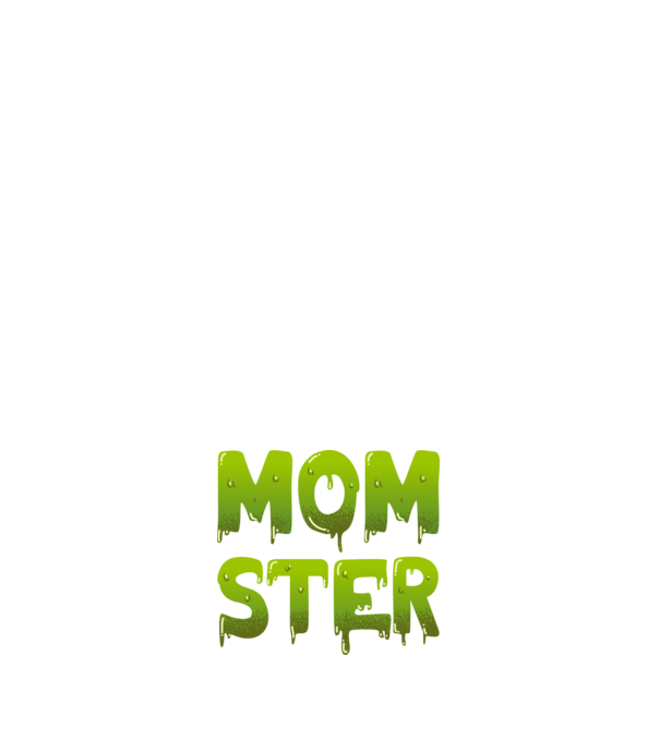 Momster model negru pe tricou
