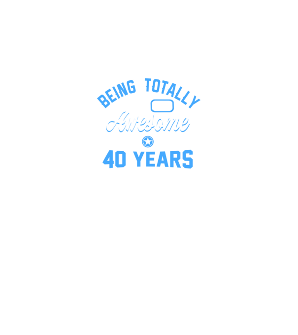 Being totally awesome 40 model negru pe tricou