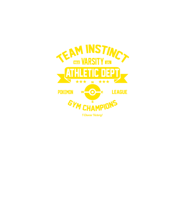 Team instinct champions model negru pe tricou