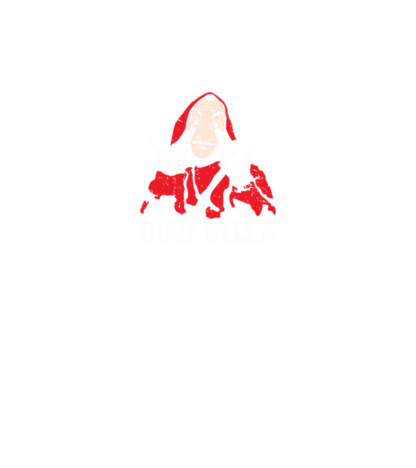 ciao bella dali model negru pe tricou
