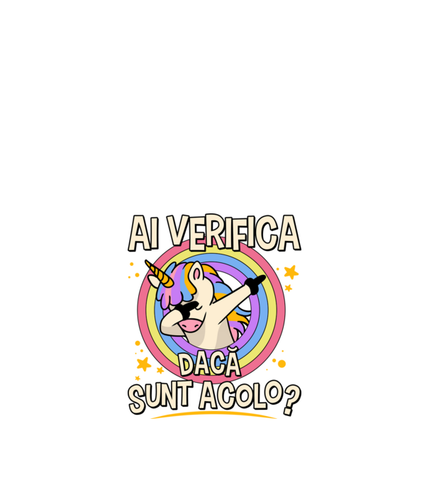 Ai verifica dacă sunt acolo? model negru pe tricou