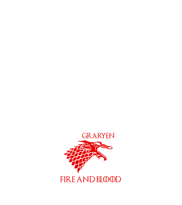 house stargaryen model albastru închis pe tricou