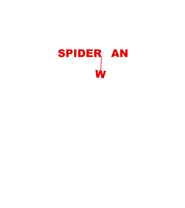 Spider wan model alb pe tricou