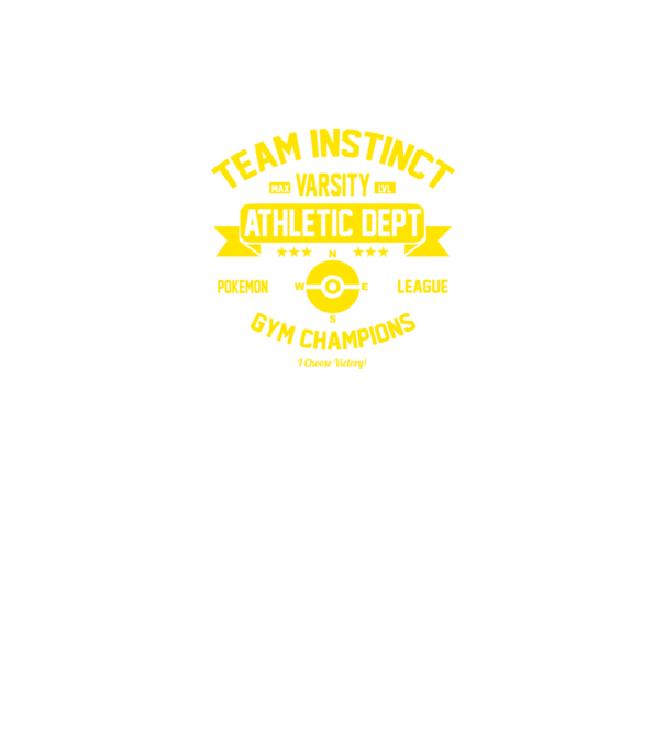 Team instinct champions model negru pe tricou