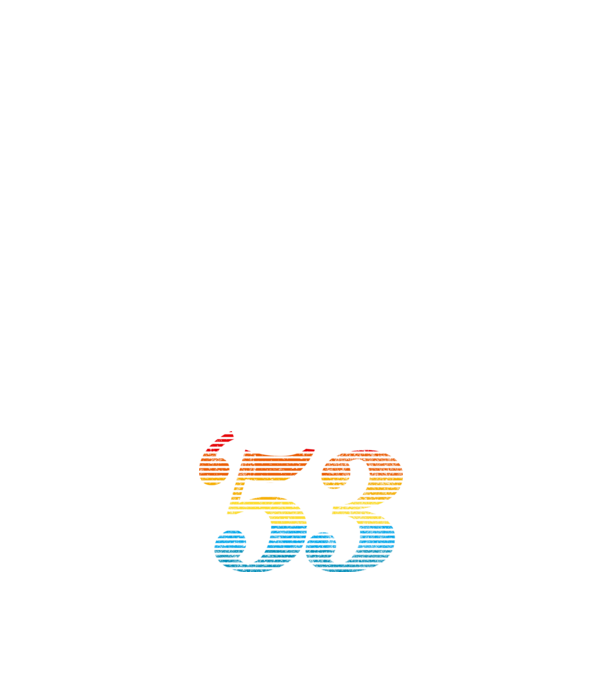 Retro Birthday 1953 model negru pe tricou