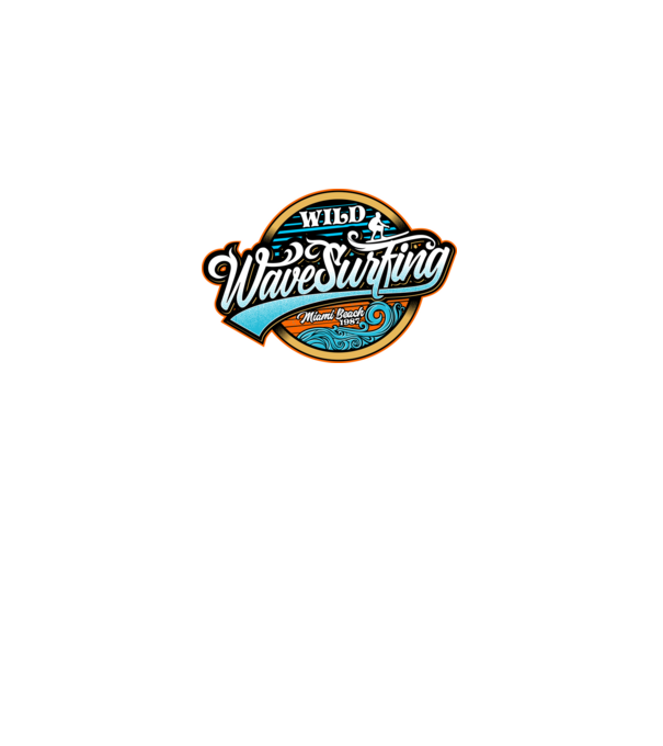 WaveSurfing model negru pe tricou