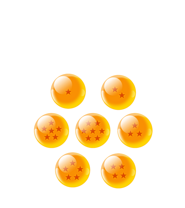 dragonballs model negru pe tricou