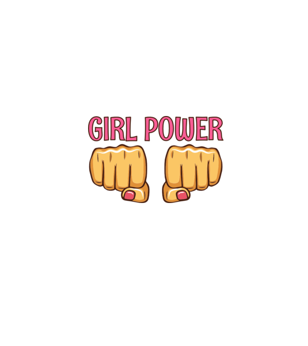 Girl Fist model turcoaz pe tricou