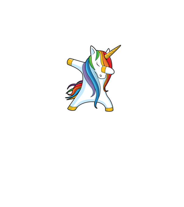 DAB Unicorn 2 model gri pe tricou