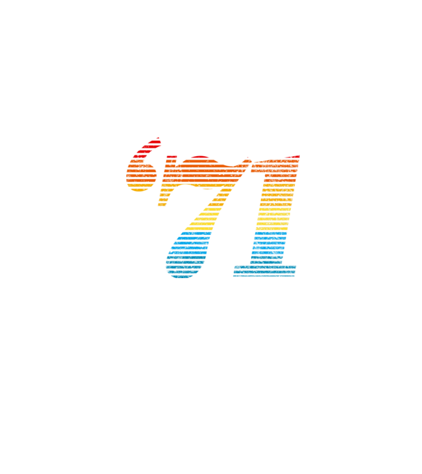 Retro Birthday 1971 model gri pe tricou