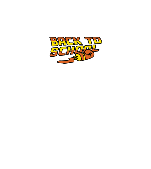 Back to school model negru pe tricou