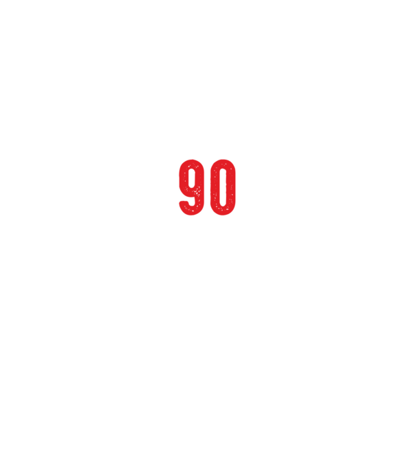 Purtătorul acestui tricou a împlinit: 90 de ani model negru pe tricou