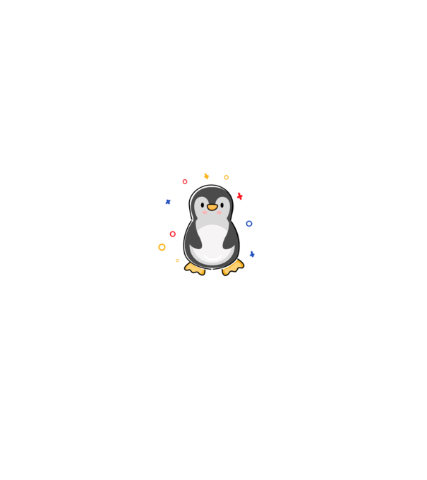 Just a girl who loves Penguins white model negru pe tricou