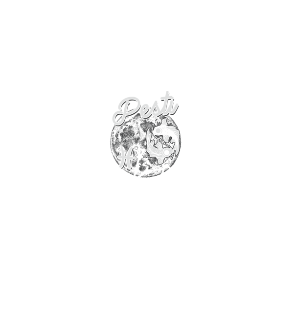 Zodiac femeie PEȘTI retro model gri pe tricou