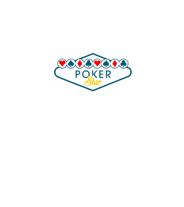 Star Poker model roșu pe tricou