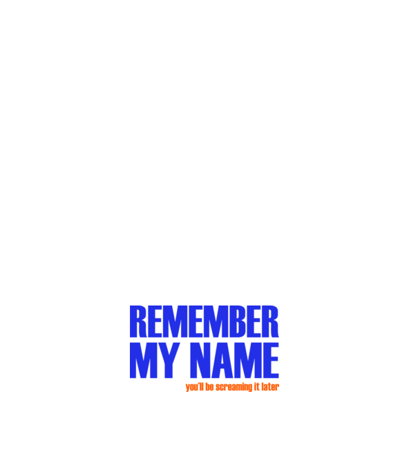 Remember My Name model negru pe tricou